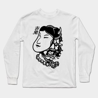 Hannya Demon VIII Long Sleeve T-Shirt